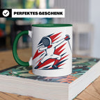 Dabbing Fechter Tasse lustiges Fechten Geschenk für Fechtspo – Grün [farbe:grün]