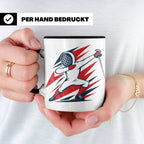 Dabbing Fechter Tasse lustiges Fechten Geschenk für Fechtspo – Schwarz [farbe:schwarz]