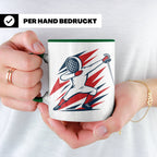 Dabbing Fechter Tasse lustiges Fechten Geschenk für Fechtspo – Grün [farbe:grün]