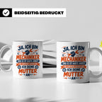 Mechaniker Tasse mit Spruch | KFZ Mechatroniker Geschenkidee – Weiß [farbe:weiß]