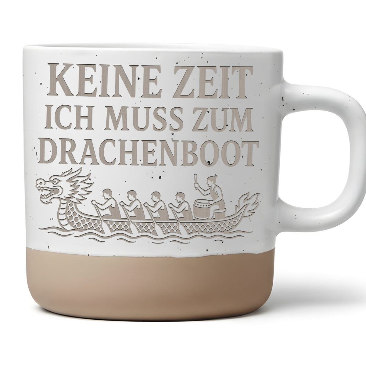 Keine Zeit ich muss zum Drachenboot Tasse - Geschenk für Paddler & Tea – Bild 1