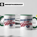 Glühwein Tasse 'Ich hab gekocht', lustiger Weihnachtsmarkt B – Grün [farbe:grün]