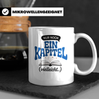 Buchliebhaber Tasse - Nur noch ein Kapitel Leseratte Geschen – Weiß [farbe:weiß]