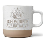 Ich würfle auf Initiative Tasse - Rollenspiel Geschenk für Pen and Pap – Bild 1
