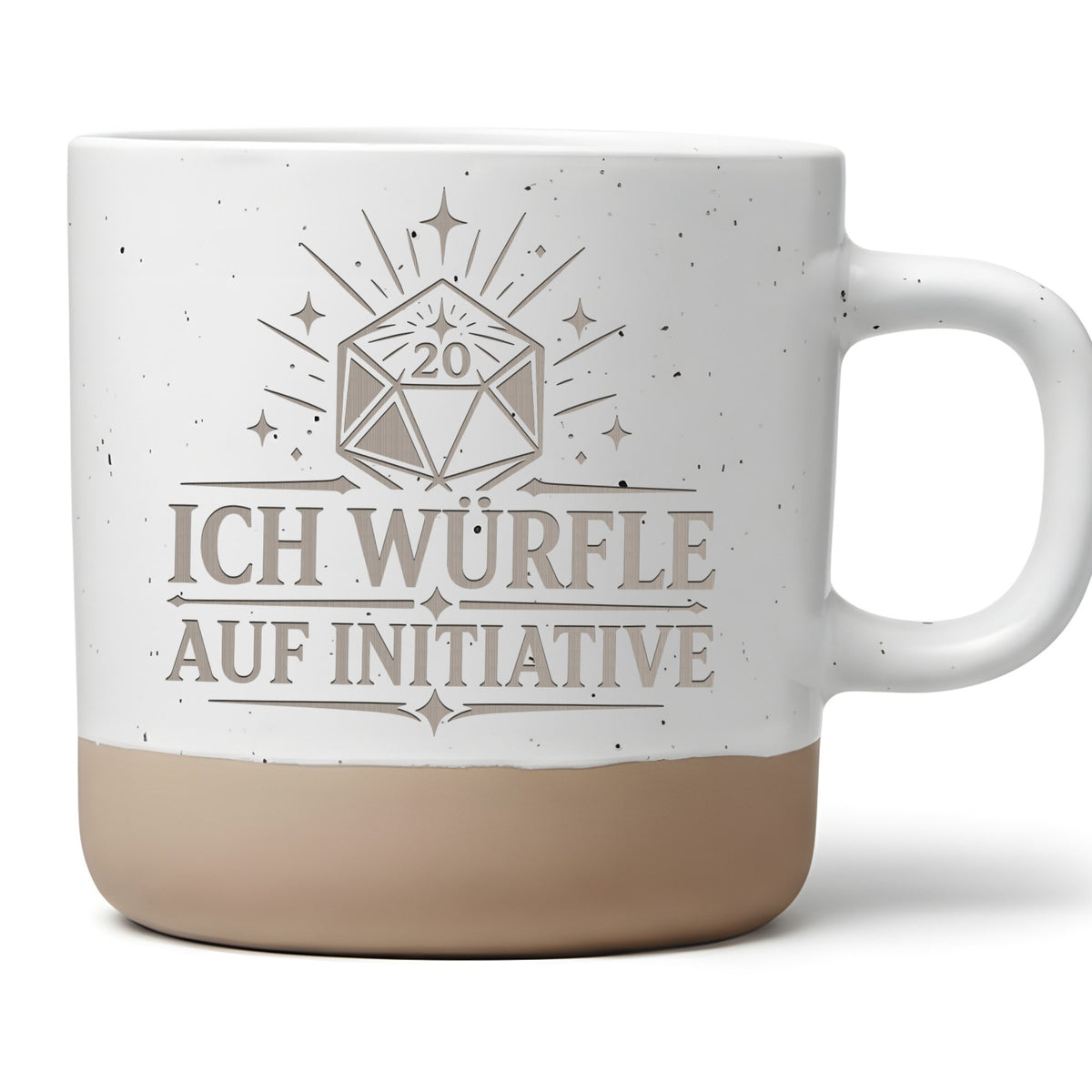 Ich würfle auf Initiative Tasse - Rollenspiel Geschenk für Pen and Pap – Bild 1