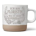 Ich bin Floristin was ist deine Superkraft Tasse - Geschenk für Kolleg – Bild 1