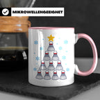 Badminton Tasse Weihnachtsbaum Federball Lustiges Geschenkid – Rosa [farbe:rosa]