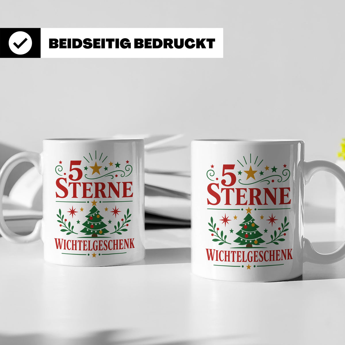 Wichtelgeschenk Tasse Wichteln Lustiges Geschenk für Arbeits – Weiß [farbe:weiß]