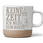 Keine Zeit ich muss zum Boxen Tasse - Geschenk für Boxer & Boxverein - – Bild 1