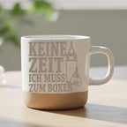 Keine Zeit ich muss zum Boxen Tasse - Geschenk für Boxer & Boxverein - – Bild 6
