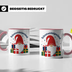 Schrottwichtelgeschenk Tasse für Wichteln auf Weihnachtsfeie – Rosa [farbe:rosa]