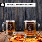 Personalisiertes Geburtstagsgeschenk Bierkrug Individualisiert Geburtstagsspruch Bierliebhaber