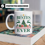 Wichtelgeschenk Tasse "Bestes Wichtelgeschenk Ever" Lustige  – Weiß [farbe:weiß]