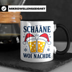Schääne Woi Nachde Tasse Pfälzer Dialekt Weihnachten Bier Sp – Schwarz [farbe:schwarz]