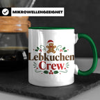 Lebkuchen Crew Tasse für die ganze Familie lustiger Kaffeebe – Grün [farbe:grün]