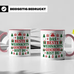 Das beste Geschenk bist du Tasse für Partner Freundin Eheman – Rosa [farbe:rosa]