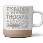 Eisbaden ist meine Therapie Tasse - Geschenk für Eisbader, Winterschwi – Bild 1