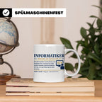 Informatiker Definition Tasse lustig Geschenkidee für Progra – Weiß [farbe:weiß]
