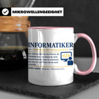 Informatiker Definition Tasse lustig Geschenkidee für Progra – Rosa [farbe:rosa]