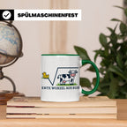 Ente Wurzel aus Kuh Tasse lustig für Mathematiker & Nerds |  – Grün [farbe:grün]