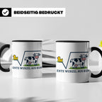 Ente Wurzel aus Kuh Tasse lustig für Mathematiker & Nerds |  – Schwarz [farbe:schwarz]