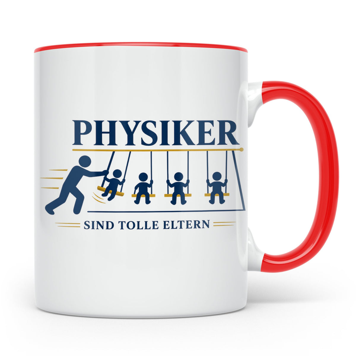 Physiker Tasse sind tolle Eltern Spruch Geschenk für Physike – Rot [farbe:rot]
