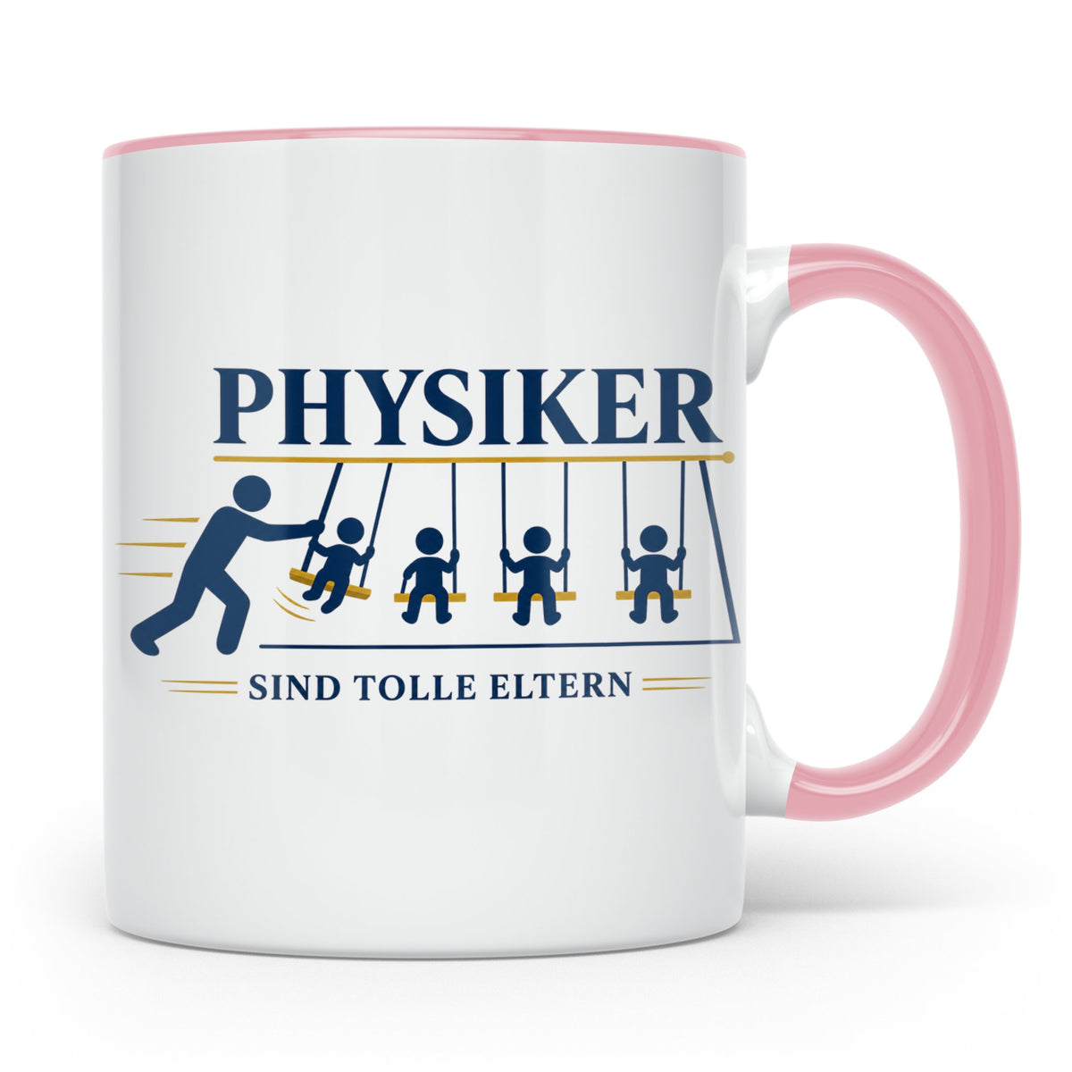 Physiker Tasse sind tolle Eltern Spruch Geschenk für Physike – Rosa [farbe:rosa]
