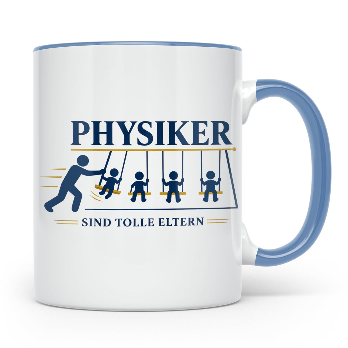 Physiker Tasse sind tolle Eltern Spruch Geschenk für Physike – Blau [farbe:blau]