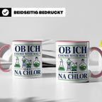 Chemiker Tasse mit Spruch Na Chlor lustig Chemie Witz Kaffee – Rosa [farbe:rosa]
