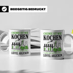 Chemiker Tasse mit Spruch Chemie ist wie Kochen lustig | Ges – Weiß [farbe:weiß]