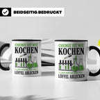 Chemiker Tasse mit Spruch Chemie ist wie Kochen lustig | Ges – Schwarz [farbe:schwarz]