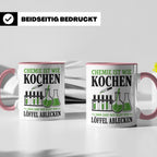 Chemiker Tasse mit Spruch Chemie ist wie Kochen lustig | Ges – Rosa [farbe:rosa]