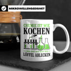 Chemiker Tasse mit Spruch Chemie ist wie Kochen lustig | Ges – Weiß [farbe:weiß]