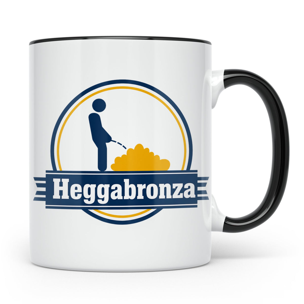 Heggabronza Tasse Schwäbisch lustig Spruch Heckenbronzler Ge – Schwarz [farbe:schwarz]