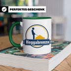 Heggabronza Tasse Schwäbisch lustig Spruch Heckenbronzler Ge – Grün [farbe:grün]