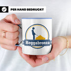 Heggabronza Tasse Schwäbisch lustig Spruch Heckenbronzler Ge – Blau [farbe:blau]