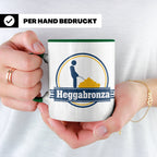 Heggabronza Tasse Schwäbisch lustig Spruch Heckenbronzler Ge – Grün [farbe:grün]