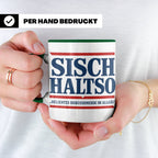 Allgäu Tasse Sisch halt so Spruch | Lustige Dialekt Kaffeeta – Grün [farbe:grün]
