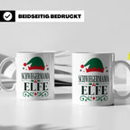 Schwiegermama Elfe Tasse lustig Spruch Geschenk für Schwiege – Weiß [farbe:weiß]