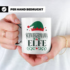 Schwiegermama Elfe Tasse lustig Spruch Geschenk für Schwiege – Weiß [farbe:weiß]