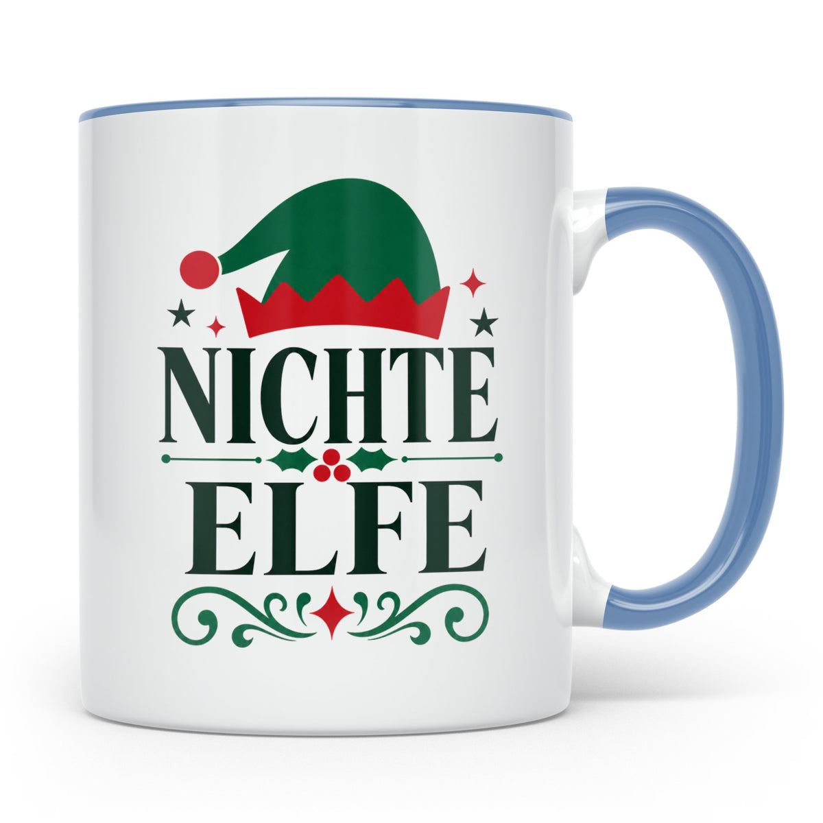 Nichte Elfe Tasse lustig Geschenk für die beste Nichte von T – Blau [farbe:blau]