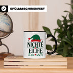 Nichte Elfe Tasse lustig Geschenk für die beste Nichte von T – Schwarz [farbe:schwarz]