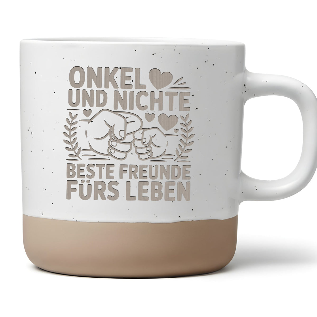 Tasse Onkel und Nichte Beste Freunde fürs Leben Kaffeetasse Geschenk für Onkel Geburtstag Weihnachtsgeschenk Onkelkind Becher Fistbump