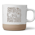 Tasse Onkel und Nichte Beste Freunde fürs Leben Kaffeetasse Geschenk für Onkel Geburtstag Weihnachtsgeschenk Onkelkind Becher Fistbump