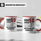 50. Geburtstag Tasse Sperma - Lustige Geschenkidee für Männer & Frauen - Happy Birthday 50! Geschenkidee