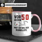 50. Geburtstag Tasse Sperma - Lustige Geschenkidee für Männer & Frauen - Happy Birthday 50! Geschenkidee