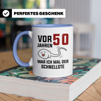 50. Geburtstag Tasse Sperma - Lustige Geschenkidee für Männer & Frauen - Happy Birthday 50! Geschenkidee