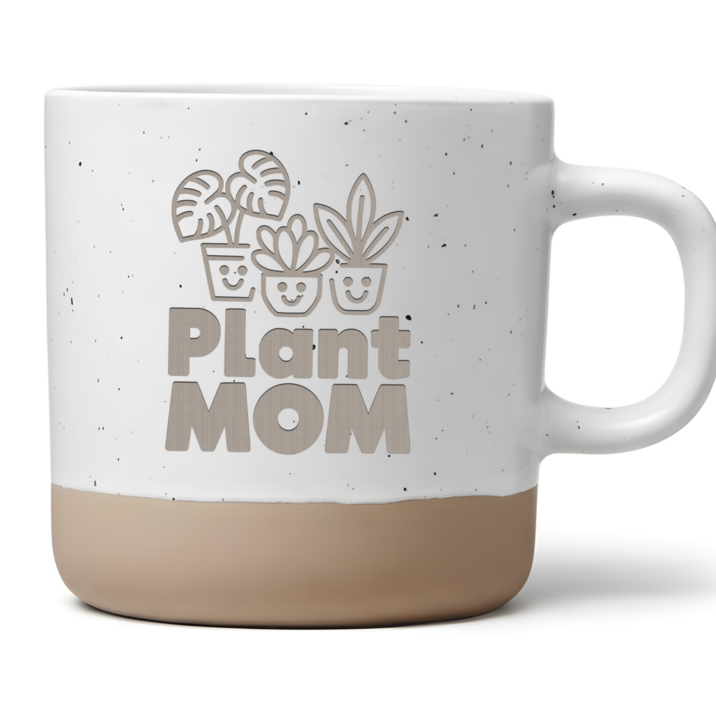 Plant Mom Tasse Monstera Motiv Kaffeetasse für Pflanzenliebhaber Geschenk Pflanzenmama Becher Urban Jungle Deko Lustige Tasse Gärtnerin