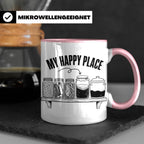 Fermentation Tasse My Happy Place, Geschenkidee für Fermenti – Rosa [farbe:rosa]