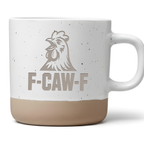 Tasse Huhn Lustiger Spruch Hahn Kaffeetasse Geschenk für Hühnerbesitzer F-CAW-F Becher Geflügel Motiv Humor Büro Geschenkidee Landleben